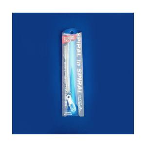 エアージェイ スパイラルストラップ クリア＆シルバー ASS-06SL 1個