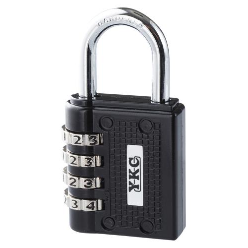 ＹＫＣ フリーダイヤル錠 ブラック 内幅20mm 120-40-B 1個