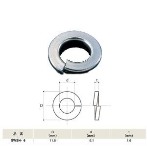 ふじわら アイオウル スプリングワッシャ SUS304 SWSH-6｜interiortool
