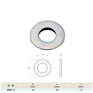 ふじわら アイオウル ワッシャ SUS304 WSH-8｜interiortool