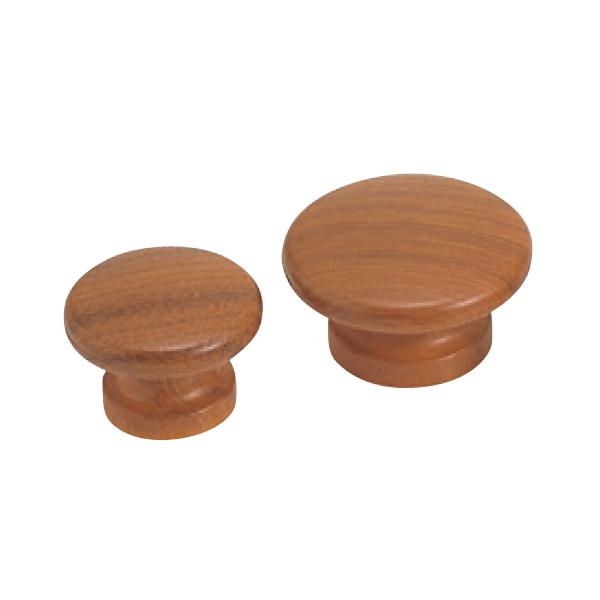 アイワ金属 PCスターツマミ チーク 45mm H08005