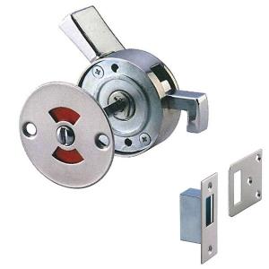 アイワ金属 引き戸用 WCロック ステン H02801