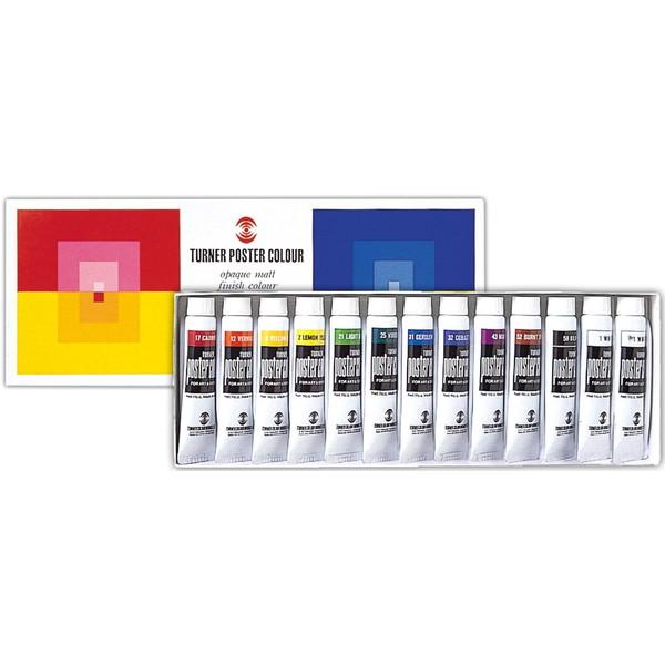 ターナー色彩 Ｔ PC 11ml 12色13本入 スクールセット 10451