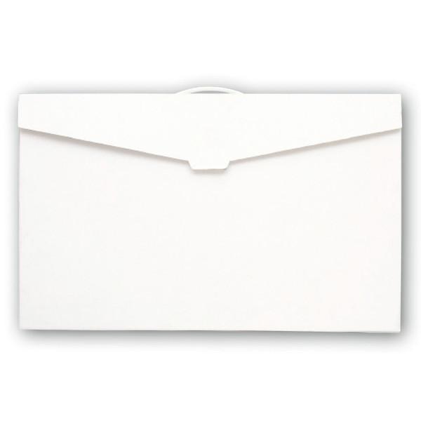 アーテック 作品収納ケース 5cmマチ付き コンパクト（46×30cm） 白 11145