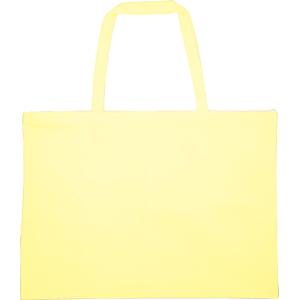 アーテック 作品バック不織布製大 薄黄（チャック付） 11379