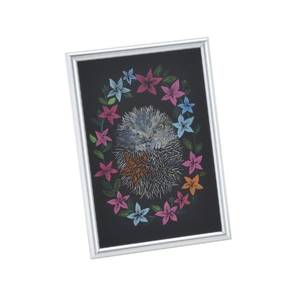 アーテック アクリル製アートガラス メタリックフレームセット 小 13358