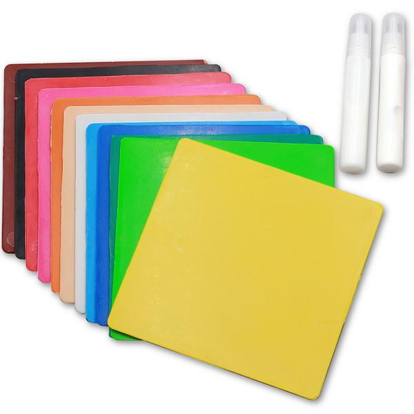 アーテック プラモザイク 大 12色組 90ｘ90mm（ボンド付） 13515