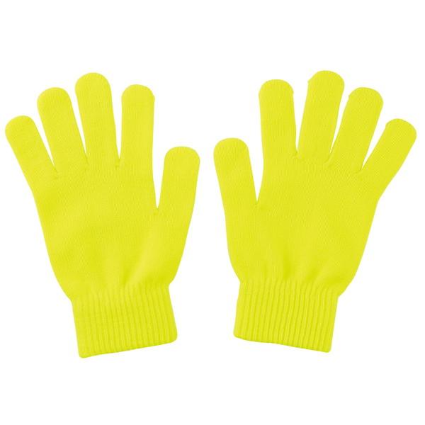 アーテック カラーのびのび手袋 大 蛍光イエロー 15017