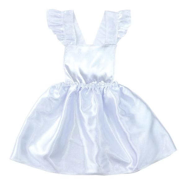 アーテック ソフトサテン サロペットスカート ホワイト 18277