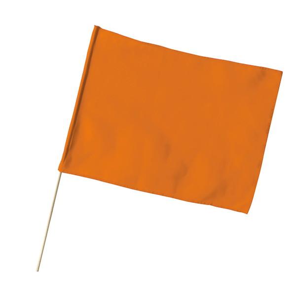 アーテック 特大旗 オレンジ 旗：Ｗ80×Ｈ60ｃｍ 旗竿：100ｃｍ（φ12ｍｍ） 18934