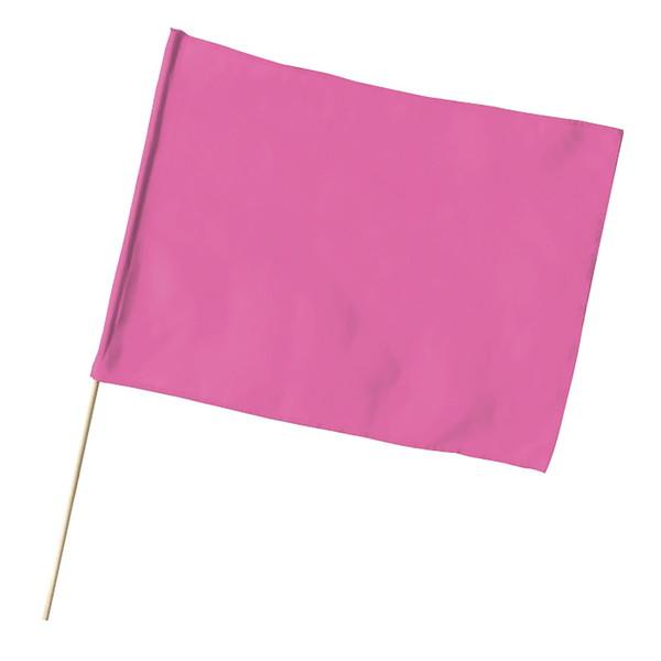 アーテック 特大旗 桃 旗：Ｗ80×Ｈ60ｃｍ 旗竿：100ｃｍ（φ12ｍｍ） 18935
