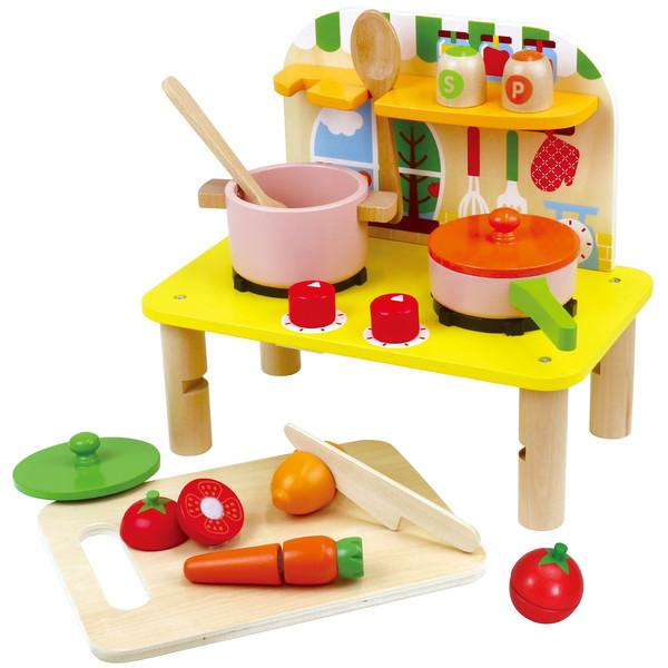 アーテック 木製カラフルキッチン ラッピング袋付き 21722