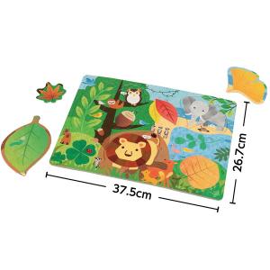 アーテック かくれんぼパズル どうぶつ 21819の詳細画像2
