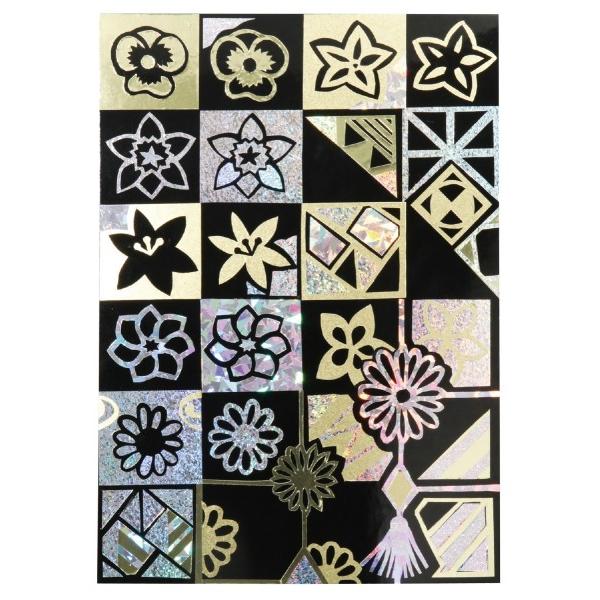 アーテック らでん蒔絵調切絵セット 38093