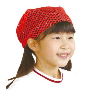 アーテック キラキラメッシュスカーフ 赤 4189の詳細画像1