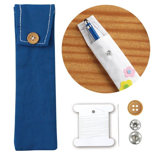 アーテック 基礎縫いタッチペンケース 青 50632