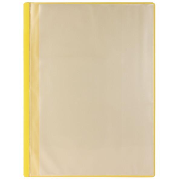 アーテック 薄型クリアブックＡ4 横入れ 10ポケット イエロー 5648