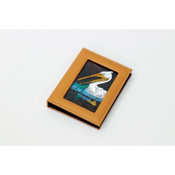 アーテック ニューレザー調写真ファイル アートガラス 5687