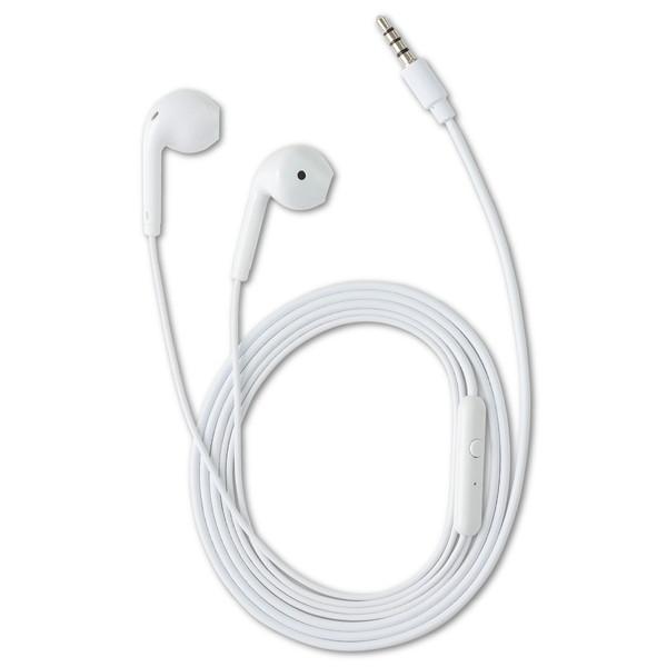 アーテック インナーイヤー型 マイク付きイヤホン ホワイト 77694