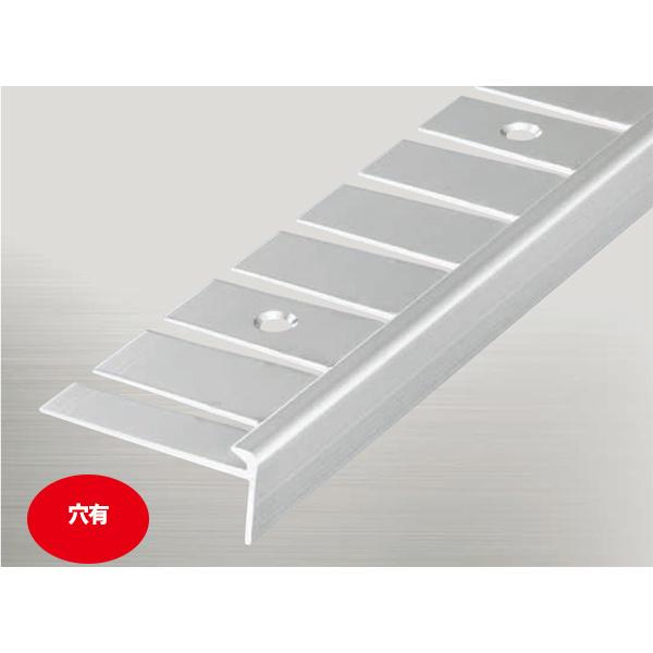 アシスト ノンスリップ アシステップ アルミ製 11-2025R 穴有 2m