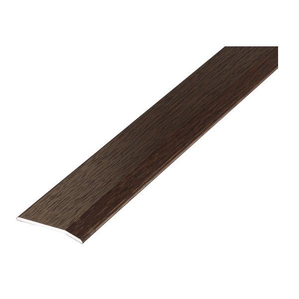 アシスト 木目への字押え 20-112M O-2 オーク仕上 穴有 2m長