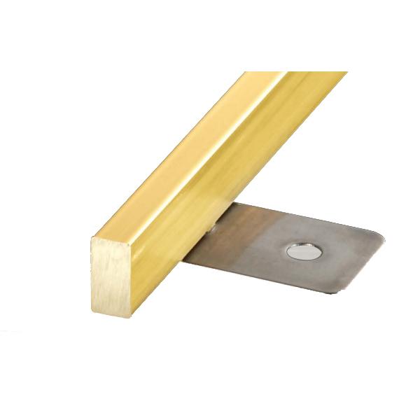 アシスト フラットバー 20-6212V 真鍮製 定尺 2m長