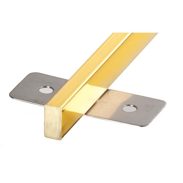 アシスト フラットバー 20-6212W 真鍮製 定尺 2m長