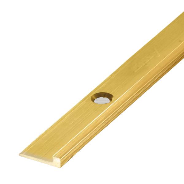 アシスト 真鍮フロアジョイナー 20-651H 真鍮製 穴有 定尺 2m長