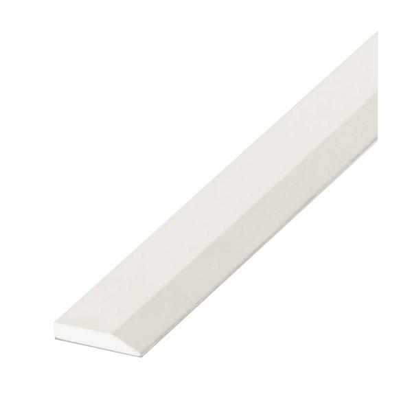 アシスト 傾斜見切り 20-674WH-1 アルミ製（A6063S‐T5） 穴無 定尺 2m長