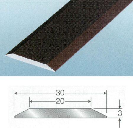 アシスト 八の字押え アルミ製 20-214GB-2 穴有 1m単価