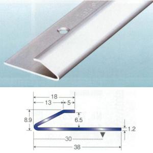 アシスト カーペット目地 ステンレス製 20-305 穴有 2m