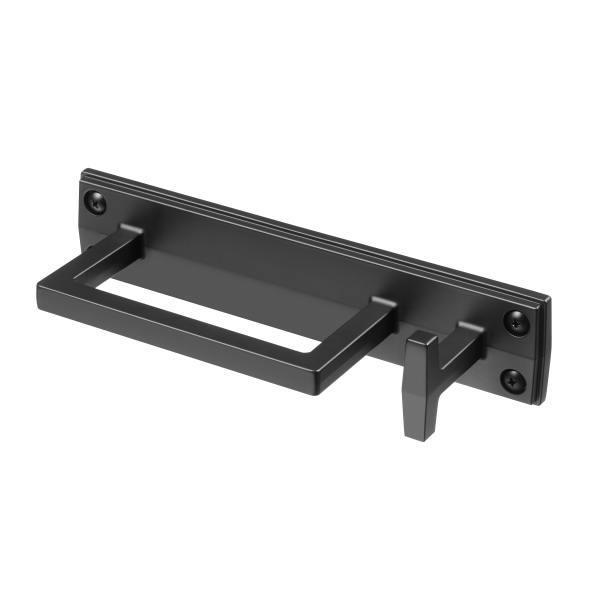 オークス ウォールフック＆バー ブラック TGS52012BK