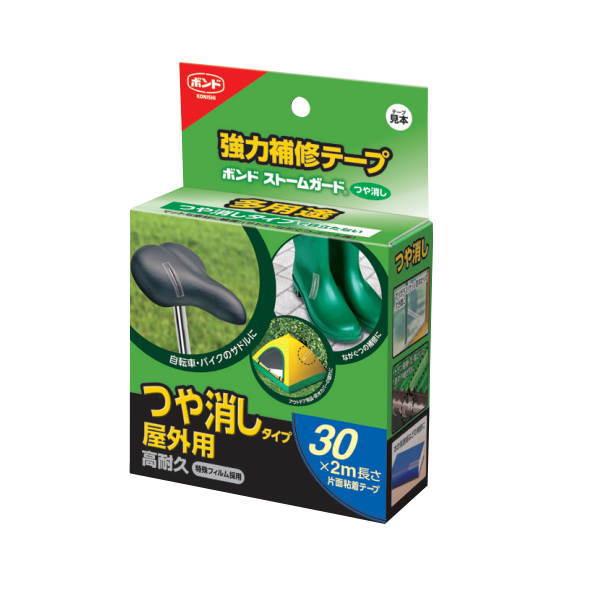 コニシ ストームガード つや消し クリヤー 0.25mm厚 巾30mm×長2m 10巻
