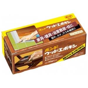 コニシ ボンド ウッドエポキシ タモ白 90gセット 10つ