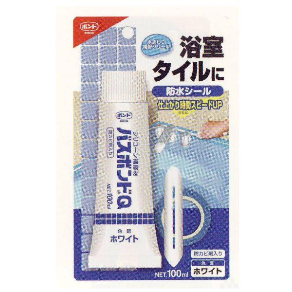 コニシ ボンド バスボンドQ ホワイト 100ml 10本
