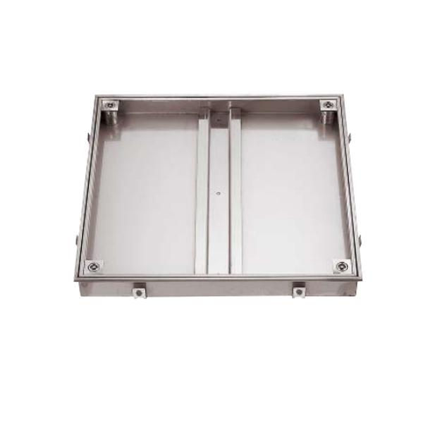 中部コーポレーション 防水防臭型 モルタル用 フロアーハッチ MS-1-WL-600 ハンドル無し