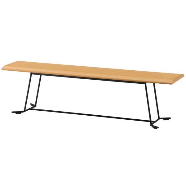 クレス 施設用ベンチ 二人掛け ヒラエス SN 生地選択 1.板座 2.張座