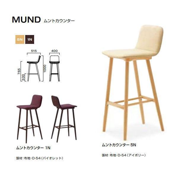 クレス カウンターチェア ムントカウンター W400×Ｄ515×Ｈ300・765・1000mm