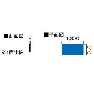 DAIKEN 防音室用天井材 オトテン オトテン19H ソフトブラック 19mm厚