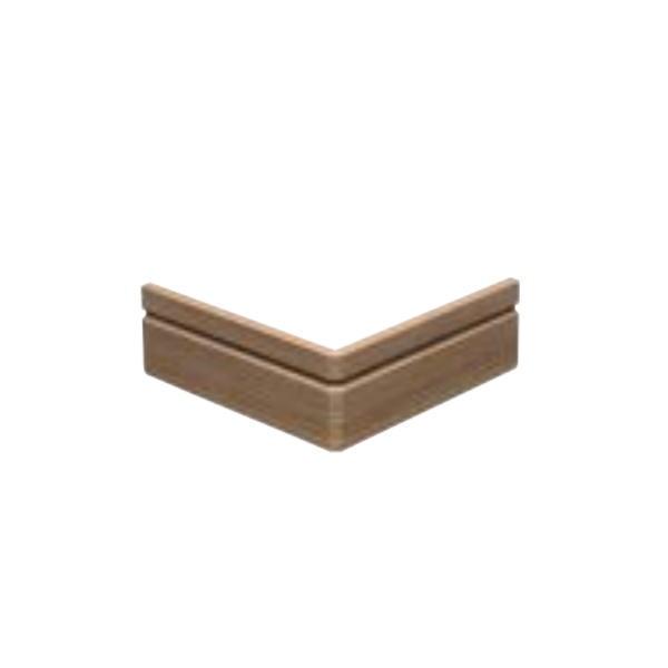 DAIKEN イエリアシステム造作部材 巾木気密タイプ（タイプ専用部材 シート部材 巾木出隅 1梱（...