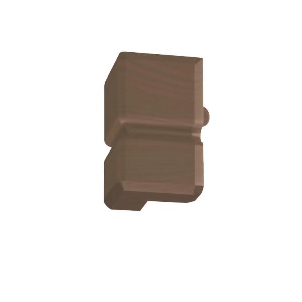 DAIKEN 回り縁溝付（MDF基材）専用部材 出隅 回り縁用樹脂コーナーキャップ出隅 10個入り ...