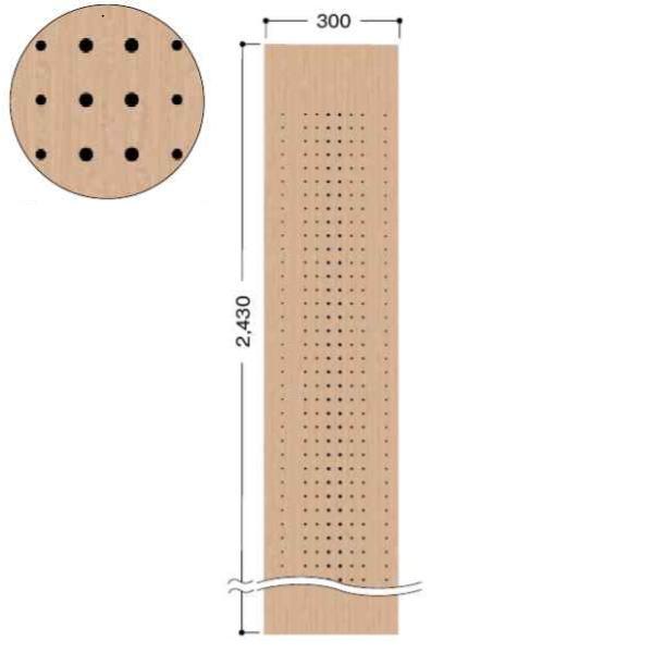 受注生産 DAIKEN 音響調整用壁材 オトカベ L80 W300タイプ 8枚 5.83平米 WB0...