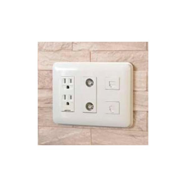 DAIKEN グラビオエッジ施工部材 コンセントスペーサー3連用 （1個） WF30-BH1-31