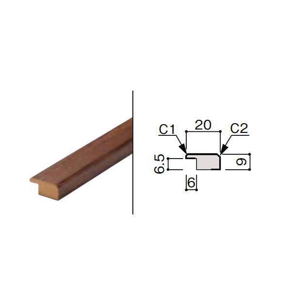 DAIKEN グラビオ専用施工部材 見切（入隅専用） コート紙部材 2本入 長さ2730mm WF6...