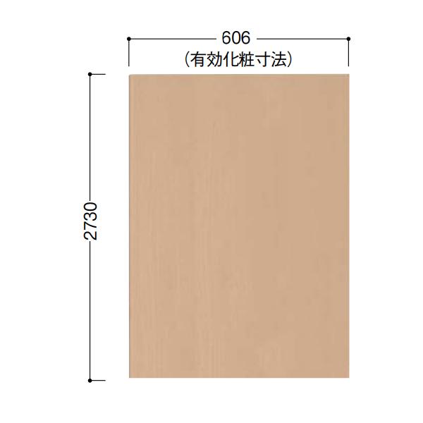 DAIKEN シート化粧壁材 スタイルアート ハードタイプ 壁パネル 3mm厚さ 幅606×高さ27...
