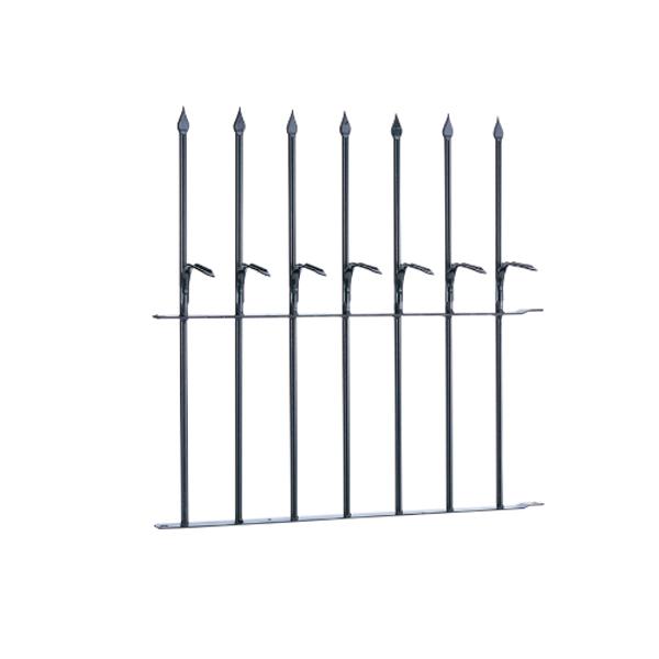 受注生産 エイト 忍び返し16型 鉄製 黒 9×350×500mm H1700