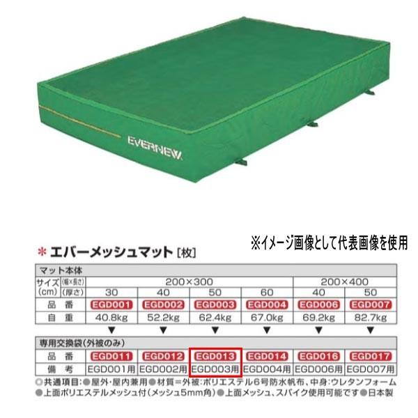 エバニュー エバーメッシュマット EGD003／EGD351用専用交換袋（外被のみ） EGD013