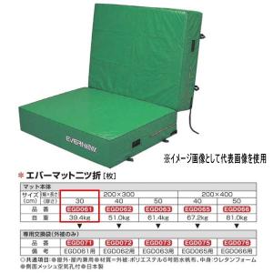 エバニュー エバーマット二ツ折 防水帆布仕様 EGD061 200×300cm 30cm厚｜interiortool