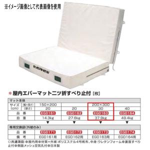 エバニュー 屋内エバーマット 二ツ折 すべり止付 EGD163 200×300cm 30cm厚｜interiortool