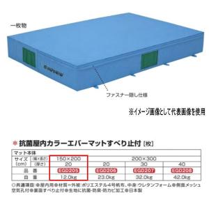 エバニュー 抗菌 屋内 カラーエバーマット すべり止付 EGD205 150×200cm 20cm厚｜interiortool